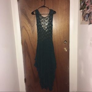 Green / Blue Free People Dress